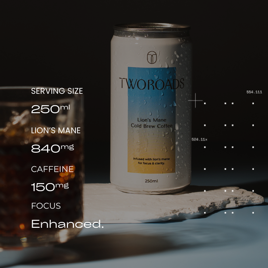 Lion's Mane Infused Cold Brew