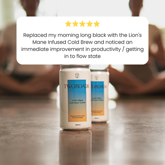 Lion's Mane Infused Cold Brew