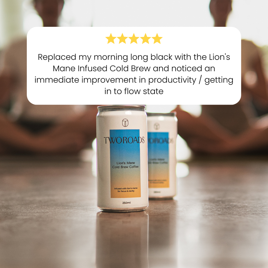 Lion's Mane Infused Cold Brew