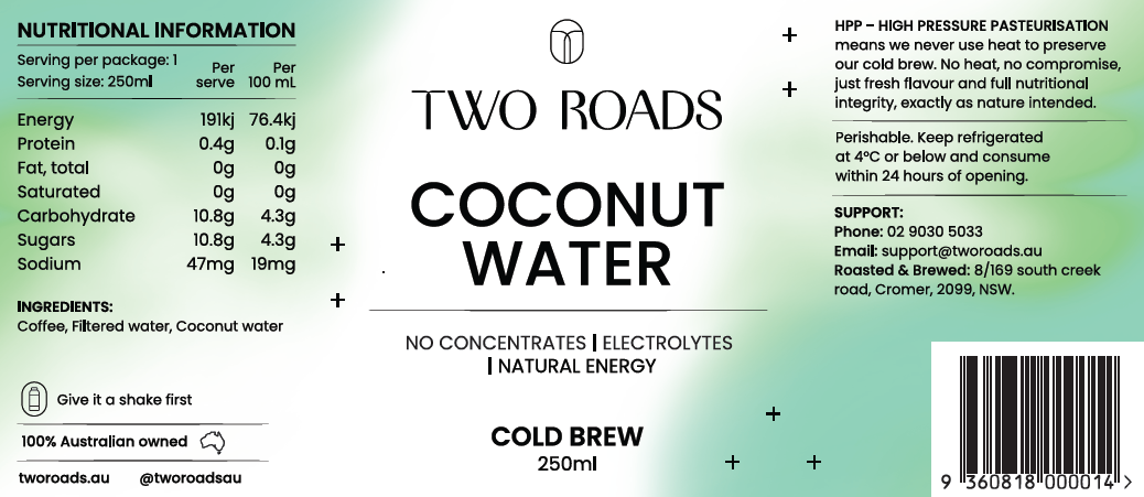 Coconut Water Cold Brew