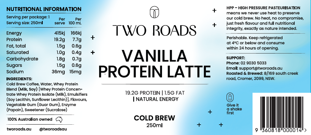 Vanilla Protein Latte